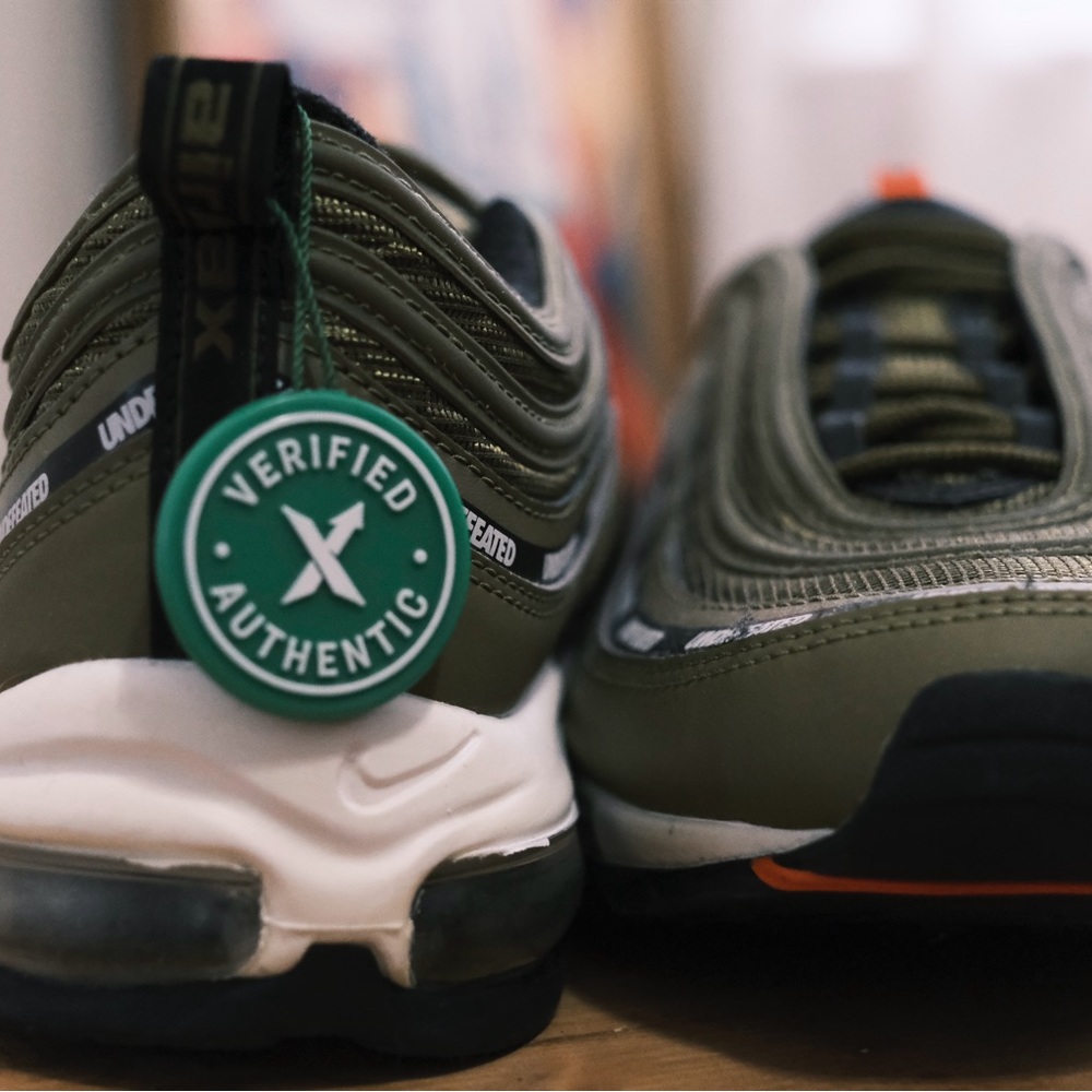 Size 13 - Nike Air Max 97 x Undefeated Militia Green